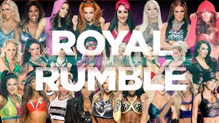 WWE First Women's Royal Rumble 2018 - DREAM Predictions