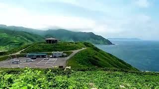 【津軽半島　最北端】龍飛埼灯台からの風景