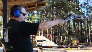 Firing the Puffer Wheellock Pistol