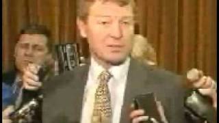 UK General Election 1992 - Lib Dem leader Paddy Ashdown on the campaign trail