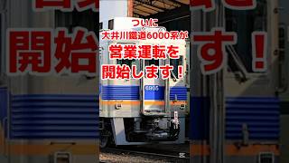 ついに新型6000系が運行開始！？#大井川鐵道#大井川鉄道#南海電車#南海高野線#南海電鉄#南海6000系#新型車両