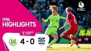 VfL Wolfsburg - MSV Duisburg | Highlights FLYERALARM Frauen-Bundesliga 22/23