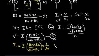 11 - Current Division 1 - How to divide current in a parallel circuit