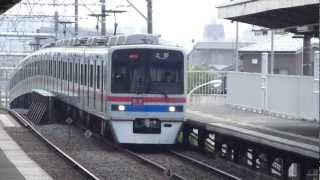 【フルHD】京成電鉄本線3400系(快速) 堀切菖蒲園(KS07)駅通過