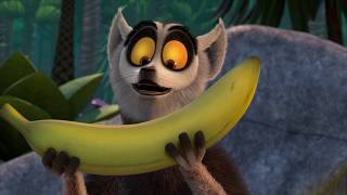 Viva el Rey Julien  | ¿Una banana? | Madagascar | Dibujos animados para niños