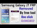 Samsung Galaxy J7(Model-SM J700F)FRP removed by free tool one click//SamFw frp tool v3.0//