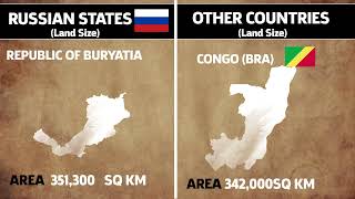 Russian States Size Vs Countries Size