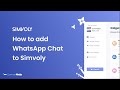 How to add Whatsapp Chat to Simvoly