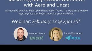 Mastering Bookkeeping Workflows with Aero Workflow + Uncat