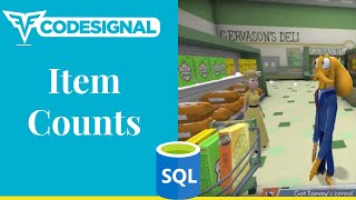 "Item Counts" - Codesignal #18 - MySQL Solution