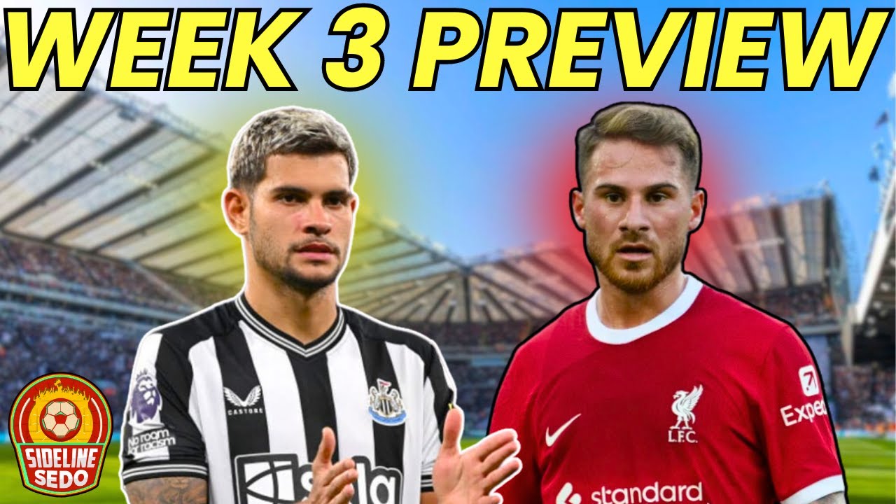 Premier League Predictions Gameweek 3 | Preview And Analysis - YouTube