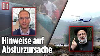 Iran-Präsident Raisi: Darum stürzte er in den Tod | Analyse von BILD-Militärexperte Julian Röpcke