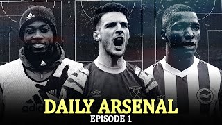 Declan Rice update, Caicedo's price tag, Pepe and Balogun set to leave? | Daily Arsenal