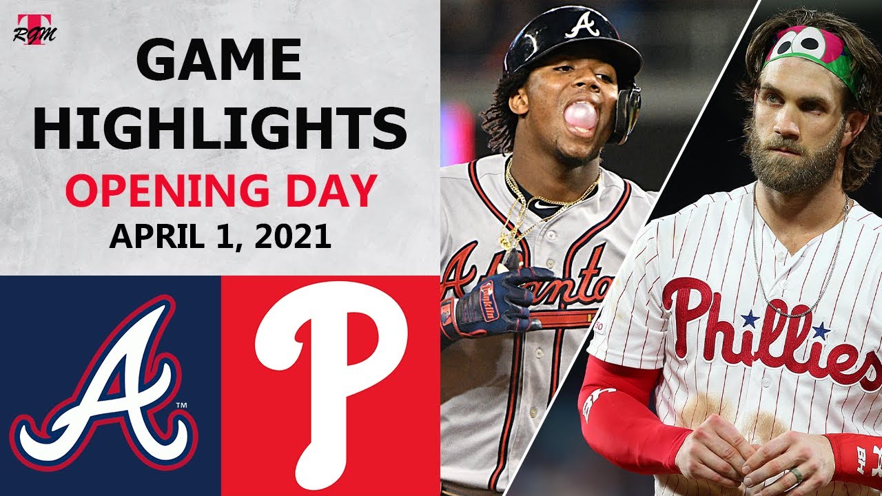 Atlanta Braves Vs. Philadelphia Phillies Highlights | April 1, 2021 ...