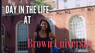 DAY IN THE LIFE AT BROWN UNIVERSITY - Freshman Year