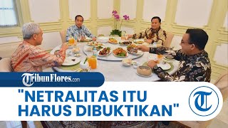 Pengamat Nilai Netralitas Presiden Jokowi Belum Teruji Meski sudah Ajak 3 Capres Makan Siang