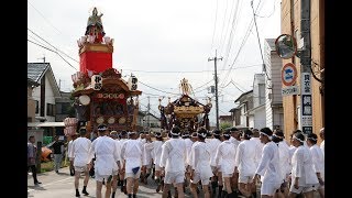 【熊谷うちわ祭2018】 7月20日／渡御祭 ・迎え太鼓・石原八坂神社例大祭