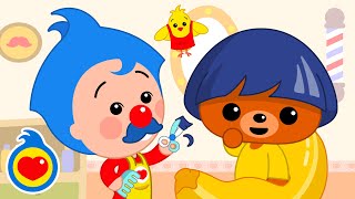 La Canción del Peluquero (Hora de Cortarse el Pelo!✂️) | Canciones Infantiles | Plim Plim