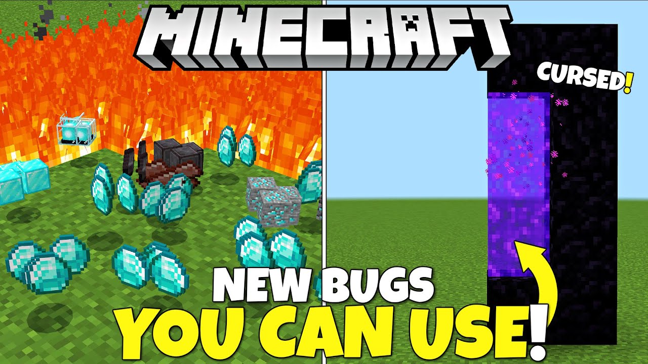 14 Fun New Bugs You Can Try In Minecraft Minecraft Bedrock Edition