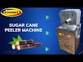 Sugar Cane Peeling Machine | Sugarcane Cleaning & Peeler Machine | 2023 Profitable business ideas