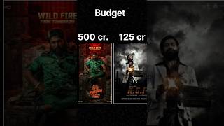 Pushpa 2 Vs Kgf chapter 2 #Rocky Vs Pushpa #viral.           #southmovie