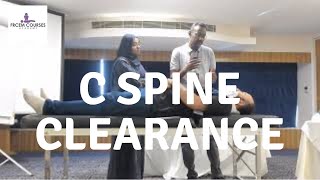 MRCEM OSCE: C spine clearance