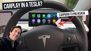 CarPlay for Tesla Model 3/Y | CarPodGo T3 Pro Review