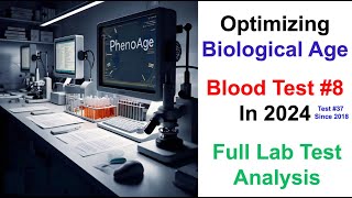 17.2y Younger Biological Age (Blood Test #8 In 2024, Test #56 Since 2015)