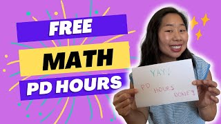 Top 3 Online PD Opportunities for Middle School Math Teachers