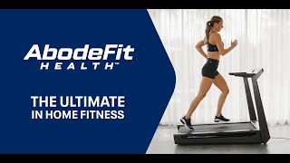 AbodeFit Health™ WalkSlim 920 Treadmill - the Ultimate in Home Fitness