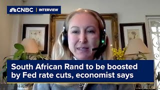 South African Rand to be boosted by Fed rate cuts, economist says