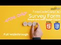 FreeCodeCamp - Responsive Web Design -  Survey Form