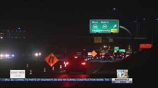 9 Caltrans road construction projects to cause delays, detours