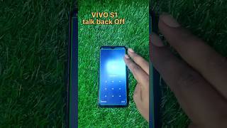 How To Off TalkBack From VIVO S1 ⚡ VIVO S1 Mobile Double Tab Screen Off 🔥🔥#shorts #talkback #viral