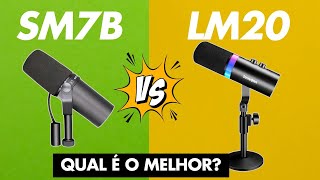 SM7B vs LM20 - Qual é o Melhor?