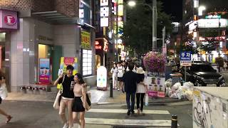 🇰🇷 Sinchon in Seoul, South Korea [4k]