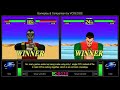 dual longplay of virtua fighter remix sega saturn vs sega saturn comparison @vcdecide