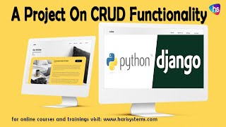 python crud operation with mysql example | Python Django projects with source code on enroll