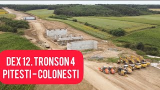 DEx12 - T4. Tronson 4 Pitesti-Colonesti. UMB. Drum Expres Craiova - Pitesti Situatie Lucrari 29.7.23