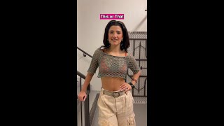 This Or That With Charli D Amelio