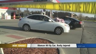 Woman Hit by Car, Badly Injured