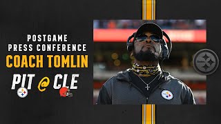 Postgame Press Conference (Week 8 at Browns): Coach Mike Tomlin | Pittsburgh Steelers