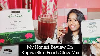 How To Get Glowing Skin Naturally | My Honest Review On Kapiva Skin Foods Glow Mix