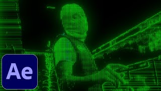 MATRIX DATA EFFECT - After Effects Tutorial