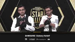Pubg mobile star challenge.ft carry minati nd the rawknee