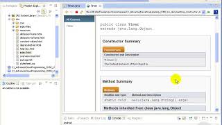 20 Advanced Java tutorial Documenting Constructors & Methods