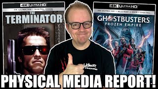 The Terminator On 4K And GHOSTBUSTERS Frozen Empire! | The Physical MEDIA Report