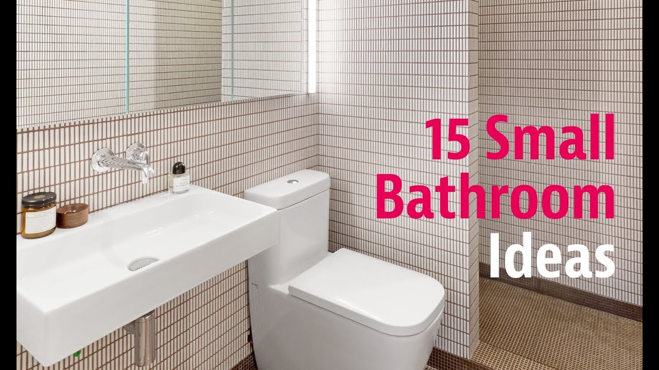15 Small Bathroom Ideas