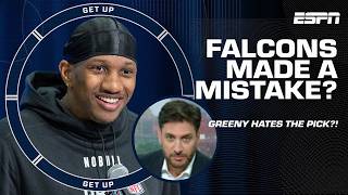 'I HATED THE PICK!' 🗣️ Greeny NOT HAPPY with Falcons taking Michael Penix Jr. 😳 | Get Up