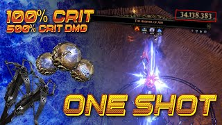 35+ MILLION DMG | updated Arbiter of Ash | MAX DIFFICULTY | ONE SHOT | Path of Exile 2